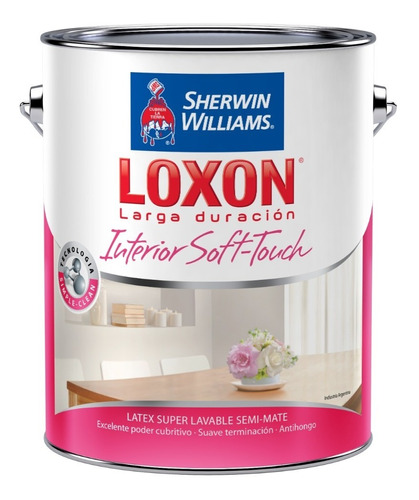 Loxon Soft Touch Ld Semi Satinado 10lts Serrentino