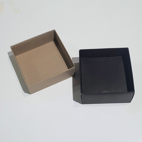25 Cajas Estuches Bijouterie Compostable (bt) 8,5x8,5x4,5 Cm