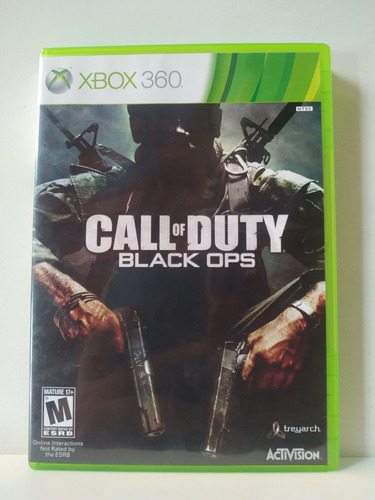 Call Of Duty Black Ops Xbox 360 Original Em Dvd 