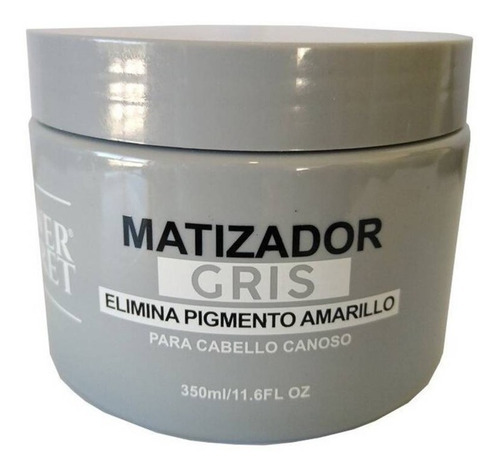 Crema Matizadora Gris Elimina Pigmentos Amarillos 350 Ml