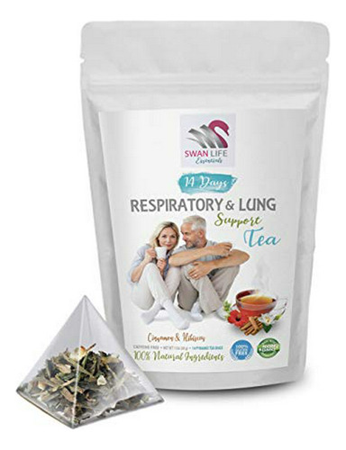 Té Respiratorio Y Pulmonar 14 Días - Canela, Astrágalo, Ment