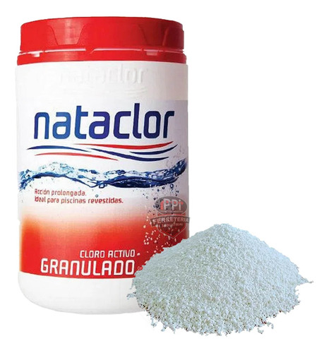 Cloro Granulado Disolución Lenta 1kg Nataclor Ppi