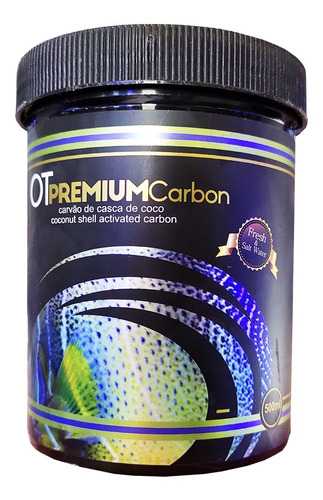 Ocean Tech Premium Carbon 500ml - Carvão Ativado