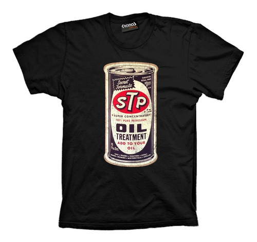 Remera Motor Garage Stop Oil Service Retro Algodon Autos