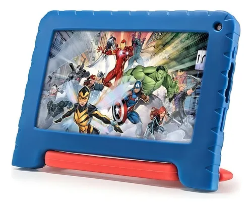 Tablet Kids M7 Marvel Avengers 7" 32GB color negro/azul 2GB de memoria RAM