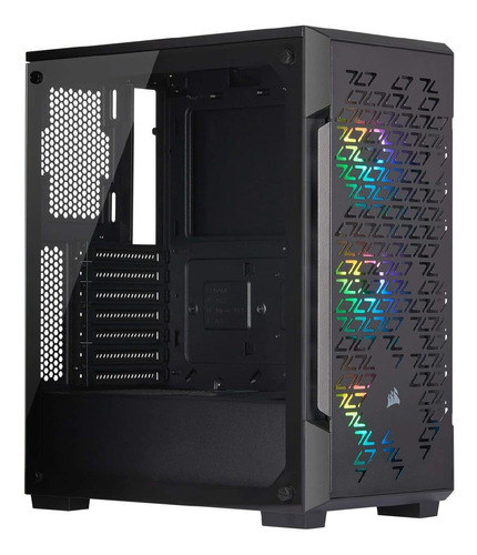 Gabinete Corsair, Icue 220t Rgb Airflow, Cristal Templado