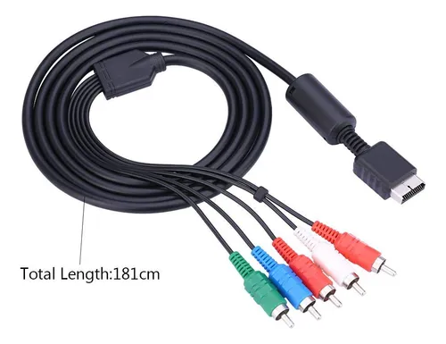Cable Av Multi Out Para Ps2/ps3 En Alta Definicion