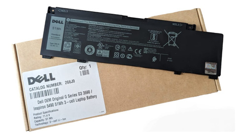 266j9 - Original Battery Dell - 11.4 V 4255 Mah 51w 