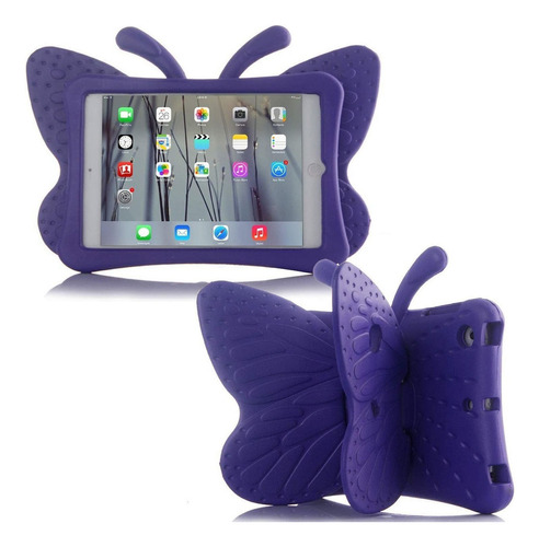 Funda Para iPad 7 8 10.2 3d Linda Mariposa Para Niños10