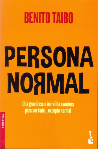 Persona Normal  - Benito  Taibo