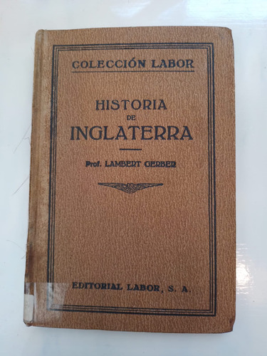 Lambert Gerber Historia De Inglaterra Tapa Dura