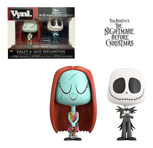 Jack Y Sally The Nightmare Before Christmas Funko Vynl