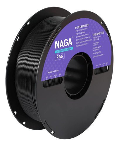 Pa6 Filamento De Nailon Para Impresora 3d De 0.069 Pulgadas,