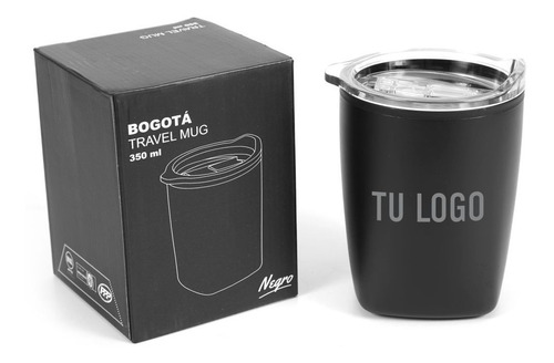 Vaso Térmico Acero Personalizado Logo En Láser 15 Unidades