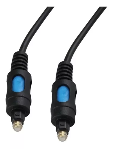 Cable Fibra Óptica Audio 1.8 Mts. Conectores Toslink