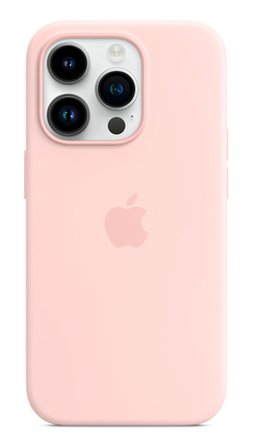 Apple Funda Silicona Magsafe iPhone 14 Pro Max - Chalk Pink