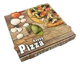 Cajas De Cartón Para Pizza 40*40 Cms Por Bulto 