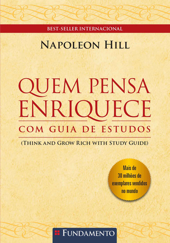 Kit 10 Livros - Quem Pensa Enriquece Com Guia De Estudos