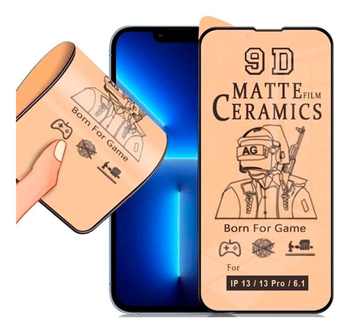 Mica De Xiaomi Poco M4 Pro Protector Ceramic Mate Antishock