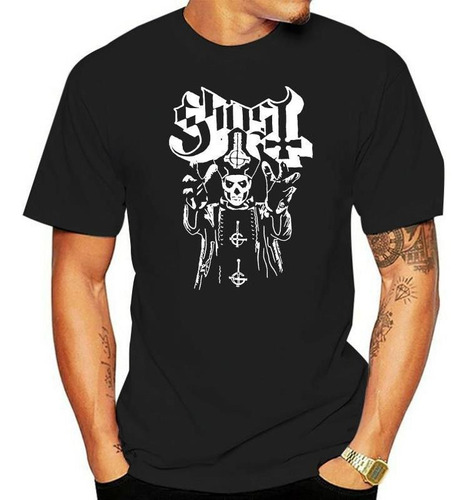 Polera Oficial De Ghost B C Hands Up Papa Emeritus, Color