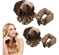 Comprar Novo 2xmodelador De Cetim Cachos Heatless Curls Ondas Cabelo
