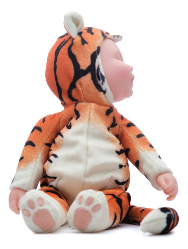 Muñeco Tierno Modelo Bebe Tigre 23 Cm