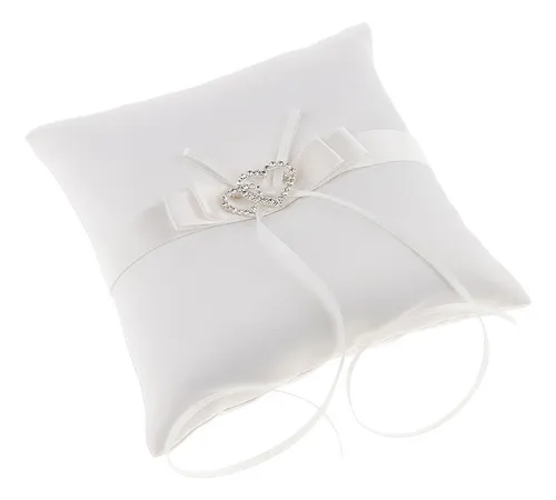 Almohada Cojín De De Doble Corazones Boda