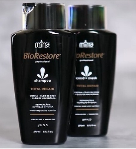 Kit Shampoo + Condicionador+mask Mirra Profissional Biores