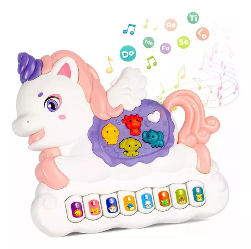 Teclado Piano Musical Bebê Brinquedo Infantil Divertido