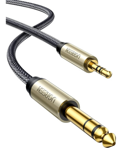 Ugreen Cable De Audio Estéreo 3.5mm A 1/4 Alta Calidad 2m