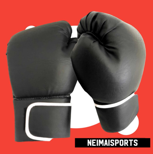 Kit Boxeo Guantes+ Soga De Salto + Par De Vendas +bucal