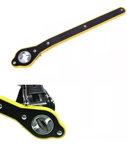 Llave Matraca Para Gato Automotriz De Mango Largo