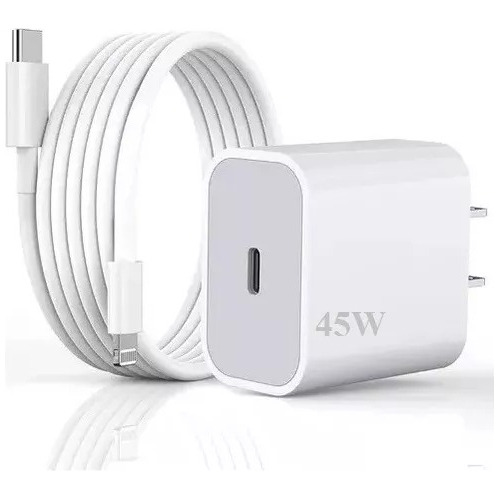 Cargador Para iPhone 11 12 13 14 Carga Rapida Usb-c + Cable 