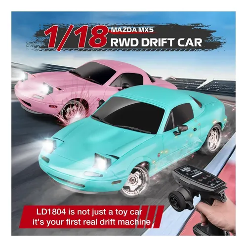 Ldrc 1804 Rc Drift Car Rtr Mazda Mx-5 Mini Racer 24g Rwd De