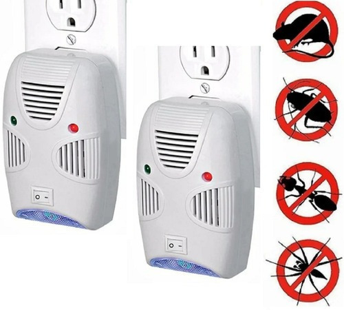 Imagen 1 de 5 de Repelente Ultrasonido Para Ratones Espanta Ratones Electrico