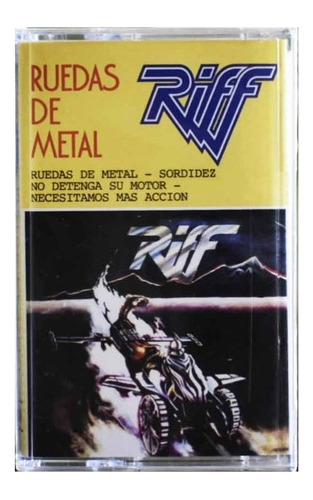 Riff Ruedas De Metal Cassette Nuevo Original Pappo