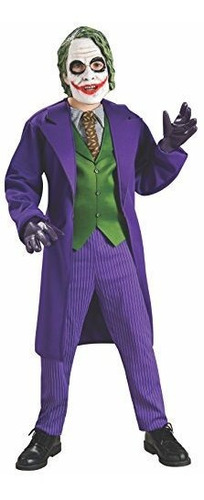 Disfraz Talla Small Para Niño Joker De Batman El
