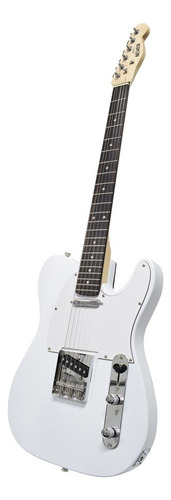 Guitarra eléctrica Onas TL telecaster de lenga white laca con diapasón de palo de rosa