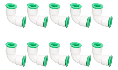 Tubo De Manguera Ppr De 10 Piezas Con Conector De Codo Quick