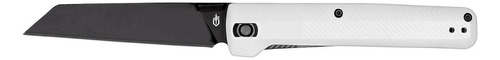 Navaja Cuchillo Gerber Usa Pledge Bco De Bolsillo Con Clip Color Blanco