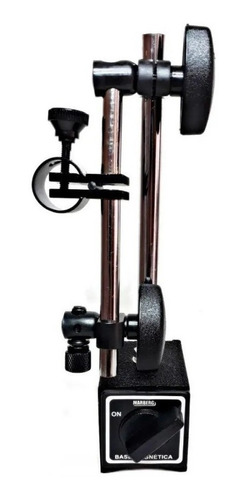Imagem 3 de 7 de Base Magnética 60kg Articulada C/ajuste + Relógio Comparador
