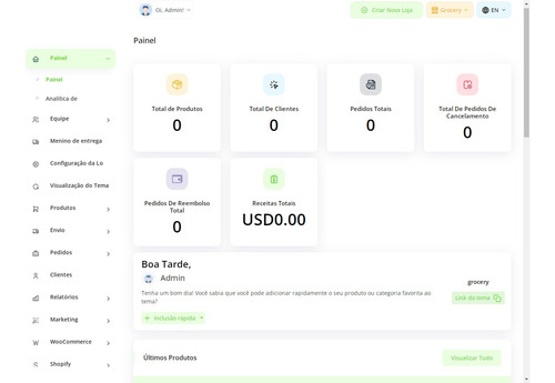 Sistema Ecommerce Saas