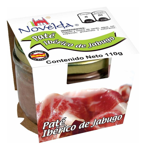 Paté De Jamón Ibérico Novelda 110g