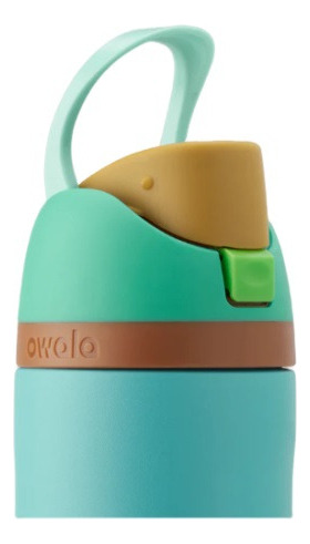 Botella térmica Owala Freesip de acero inoxidable, 32 oz/946 ml, color azul
