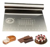 Comprar Espátula Acero Alisador Masas Tortas Scraper Cortador Cornet