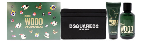 Dsquared2 Set Regalo Madera Verde Edt 100 Ml