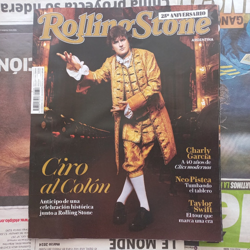 Revista Rolling Stone Ciro 