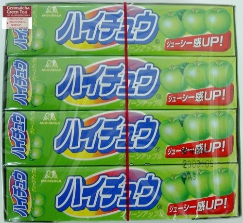 Morinaga - Hi-masticar Japonesa Verde De Apple De Caramelo V