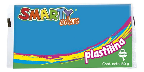 Plastilina Marqueta 180grs V/colores Smarty Pack C/10 Pzas.