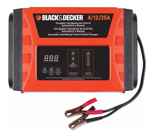 Cargador Bateria Auto Inteligente 25amp Black + Decker Bc25